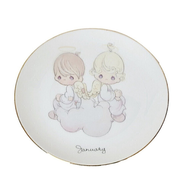 Precious Moments Other - VINTAGE 1983 Precious Moments January Collector Collectible Plate